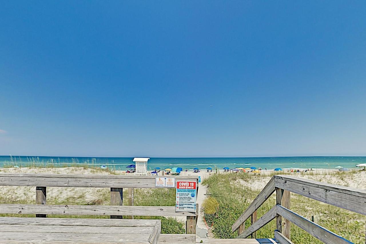 カロライナビーチ Oceanfront Townhouseヴィラ エクステリア 写真